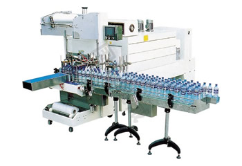 Automatic shrink packaging machine